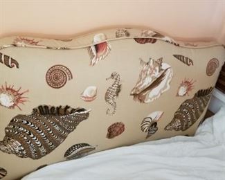 Twin headboards; upholstered - set of two