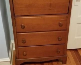 Solid wood dresser
