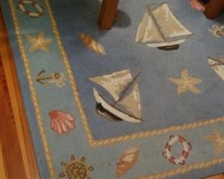 Nautical rug