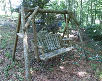 An outdoor Swing,