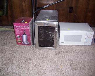 WINE COOLERS AND MICROWAVE