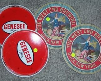 VINTAGE BEER TRAYS