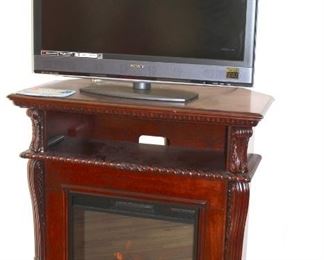Fireplace and Flat Screen