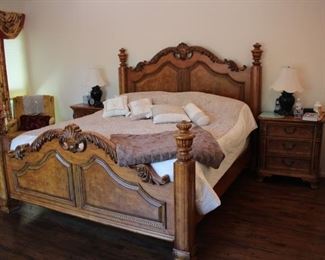 Master Bedroom Furnishings - Bed Frame and Night Stands