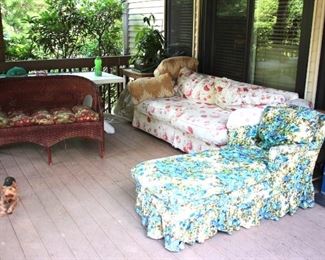 Porch Furniture - Sofas and Settee