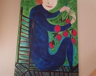 Folk art original painting