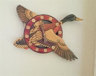 Duck clock by Judge Dudley Moore Augusta
