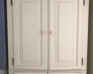 PAIR Of Pottery Barn Girls Chests and Mirrored Dressing Cabinet