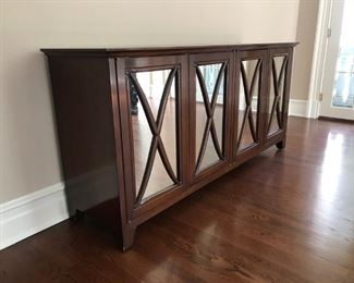 Nancy Corzine Mirrored Console Credenza- From Our Wilton Sale