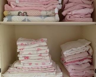 Infant Items and Cozy Linens