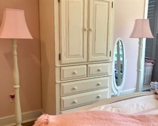Pair of Girls Bedroom Chests and Other Pieces