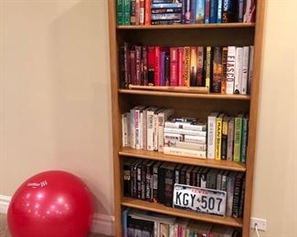 Tall bookcase and more books! 