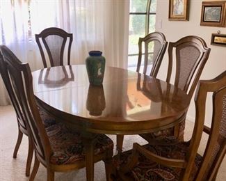 Traditional dining table 