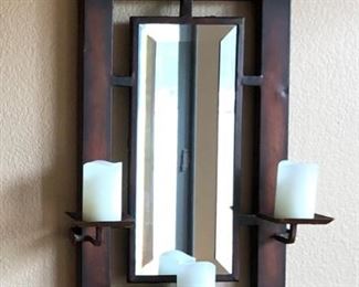 Candle Mirror Sconce (pair)