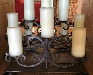 Iron Candle Holders