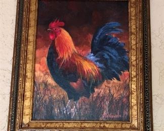 Art Rooster by J Schroeder