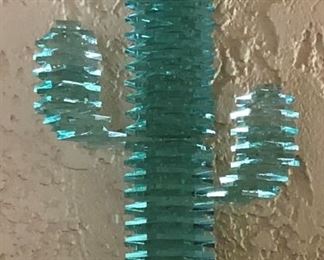 Glass Stacked Cactus