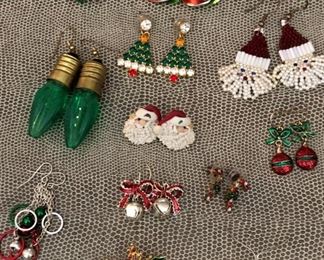 Assorted Christmas Jewelry