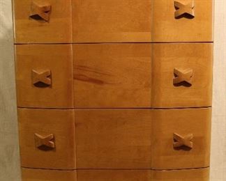 Vintage Rio Line Heywood Wakefield tall dresser