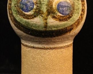 Mid century Danish pottery vase by Soholm Stentoj