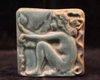 Pewabic Pottery tile