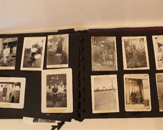 1940's Hawaii military serviceman photo album