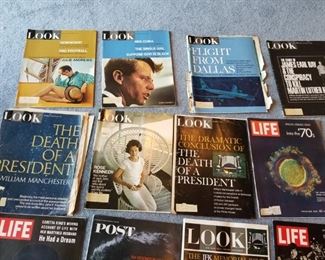 Vintage 60s Look and Life magazines