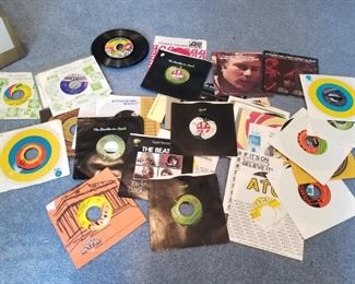 Assorted 45s  records