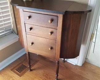 Antique Sewing Cabinet 
