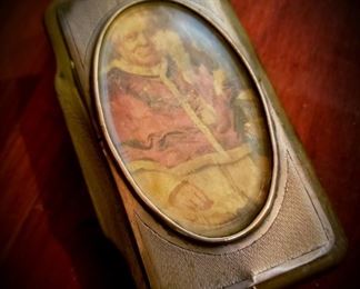 antique horn snuff box