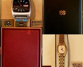 his and hers Seiko watches