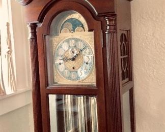 SLIGH grandfather clock