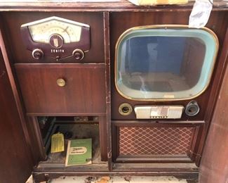 Antique Zenith TV!