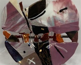 MARILYN CATLOW SIGNED ART GLASS