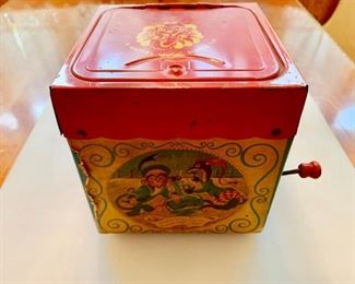 Vintage Toy Jack-in-the-box
