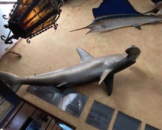Replica Taxidermy Hammerhead Shark $400 obo