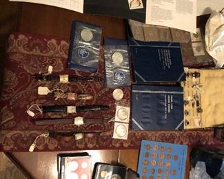 Coins and watches