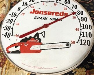 Vintage Metal Thermometer