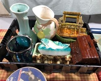 Ceramic & Carnival Glass Lot