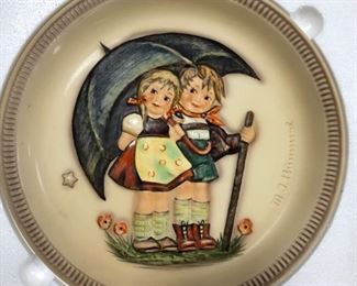 1975 Hummel "Stormy Weather" Anniversary Plate