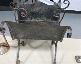 Antique Magazine Rack