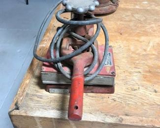Antique Tube Repair Machine