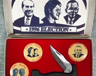 DoleClintonPerot Knife Collection