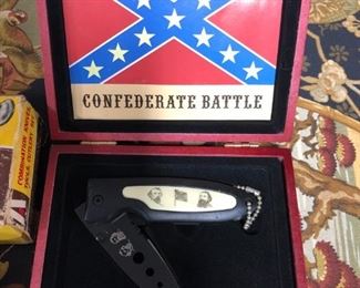 Confederate Battle Collector Knife