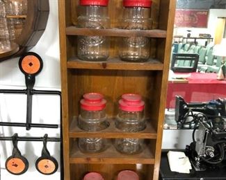 Vintage Maxwell House Coffee Jar Display