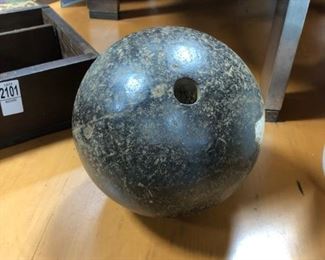 Antique Chain Gang Steel Ball