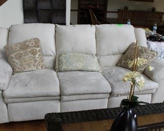reclining sofa