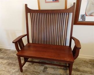 Amish Deacons Bench