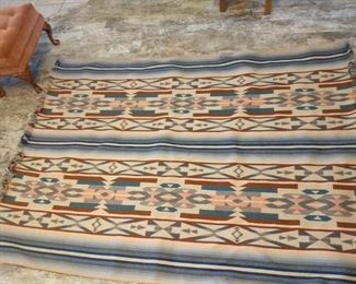 large wool rug or blanket