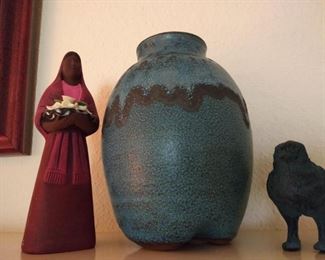 Native American pottery and figurines